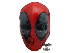 FMA  Wire Mesh "SKULL 40D"  RED Mask  tb579